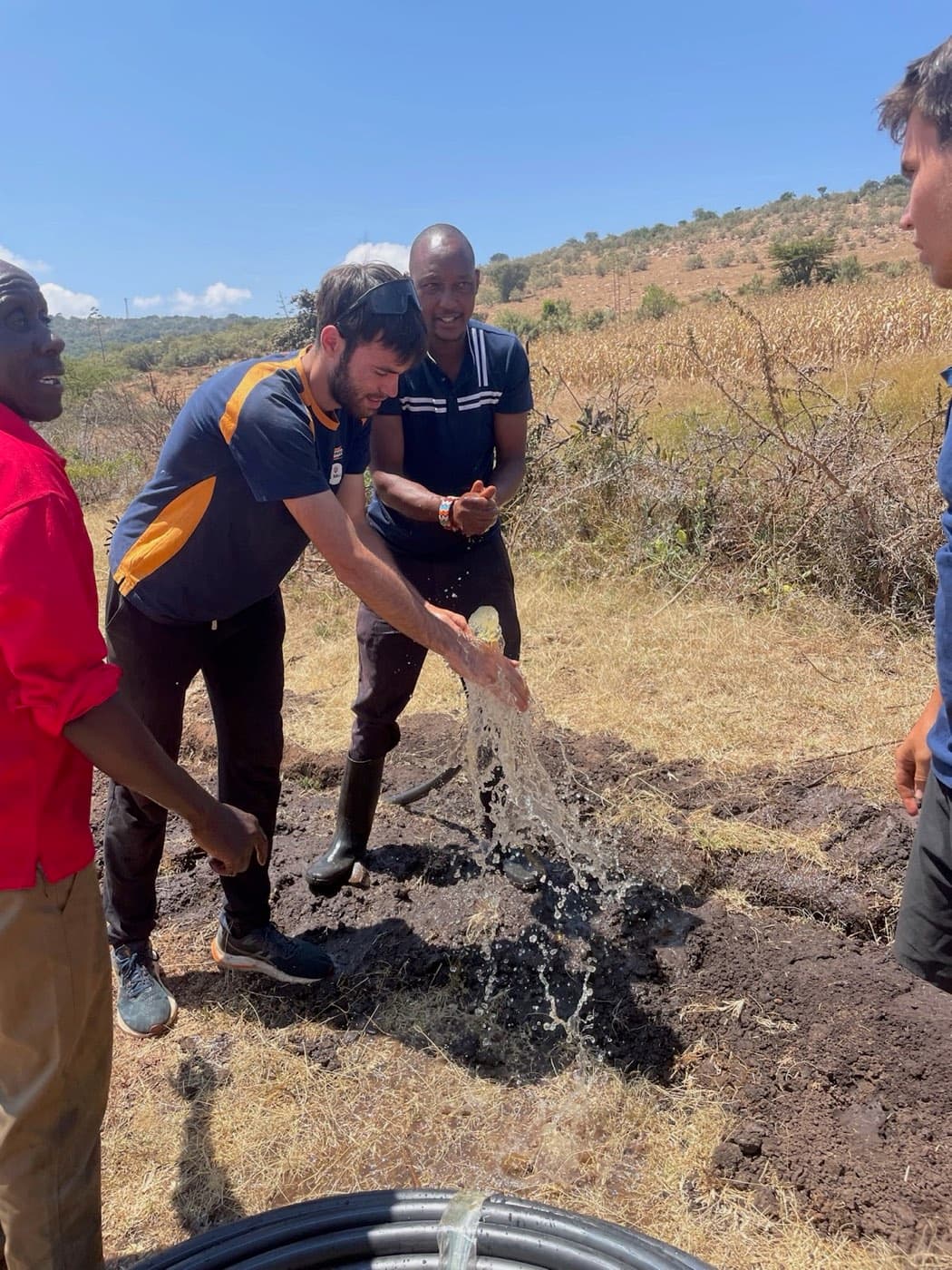Obras de la fase 1 en Narok